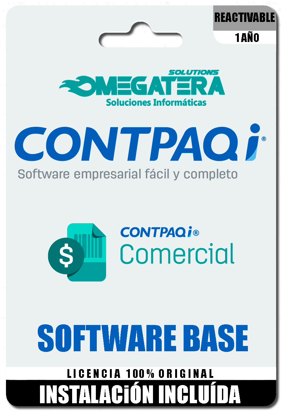 CONTPAQi MULTIEMPRESA - SOFTWARE BASE - REACTIVABLE CONTPAQi MULTIEMPRESA - SOFTWARE BASE - REACTIVABLE